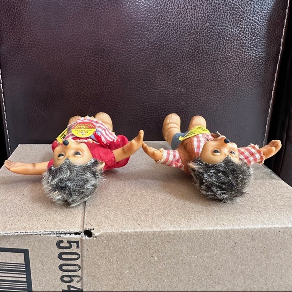 Vintage Original Steiff Macki and Mucki Hedgehogs - Picture 4 of 13